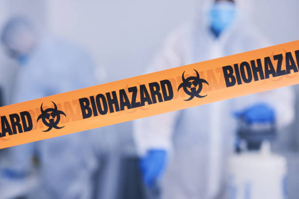 Professional Blood Cleanup technician working in Pilger, NE